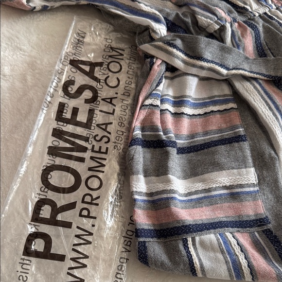 Promesa Multicolor Striped Jumpsuit 🆕 - Picture 2 of 5